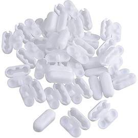 30Pcs White Ball Chain Connectors for Hunter Douglas Blinds Parts，Ball and Bead Chains Blinds and Shades Parts