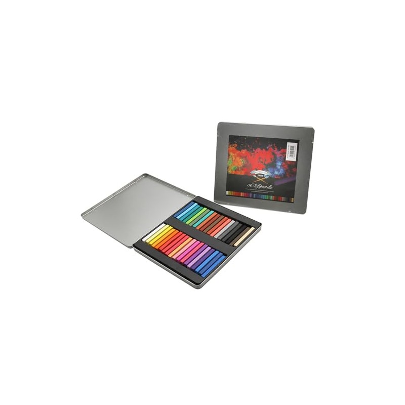 Paintersisters® Soft Pastel Chalk Set - 36 & 72 Metal