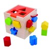 Fat Brain Toys Take-Along Shape Sorter - Wooden Montessori Learning