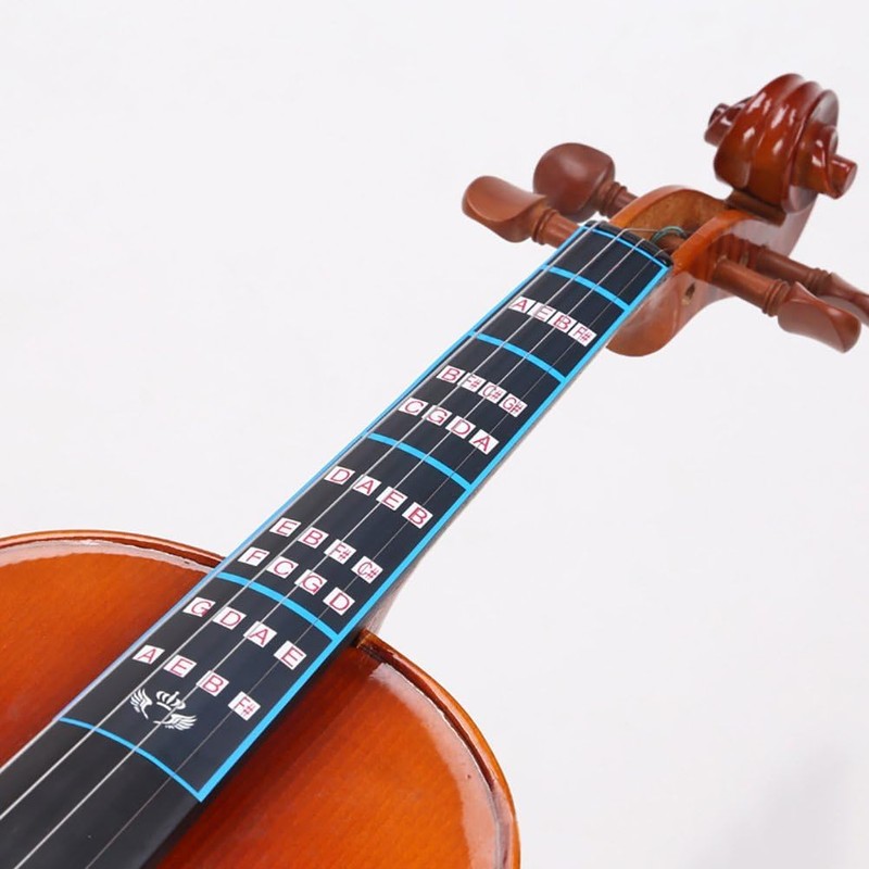 FANGXIN Violin Finger Guide Sticker Fingerboard Guide Fretboard Marker Label