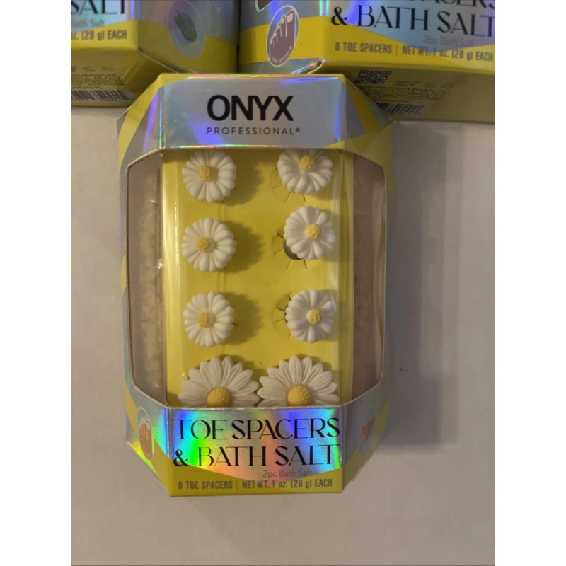 Onyx 3x PEARL ONYX PROFESSIONAL TOE SPACERS AND TWO BATH