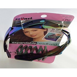 Scunci Expandable Head Band - One Size, Polyester Blend, Female, Casual Use