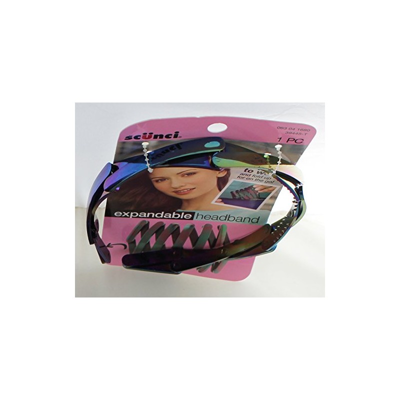 Scunci Expandable Head Band - One Size, Polyester Blend, Female,