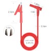 Cleqee Cleqee 2PCS Multimeter Test Leads 4mm Banana Plug to
