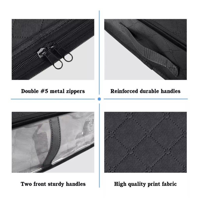 JSXing Cubos De Almacenaje Almacenaje De Ropa Bajo La Cama