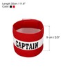 PATIKIL Captain's Armband, 2 Pack Elastic Arm Band for Soccer