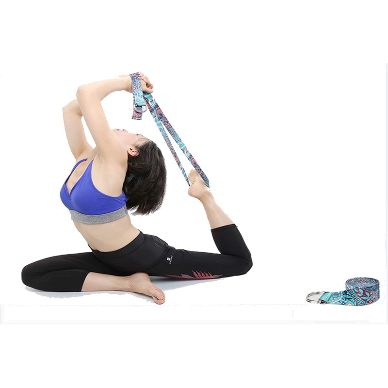 Yoga Strap - High Quality 2-in-1 Yoga Strap / Yoga
