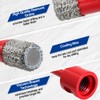 SHDIATOOL M14 Vacuum Brazed Diamond Drill Core Bits with Aluminium