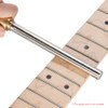Guitar Fret Dressing Metal File with 3 Size Edges Wooden