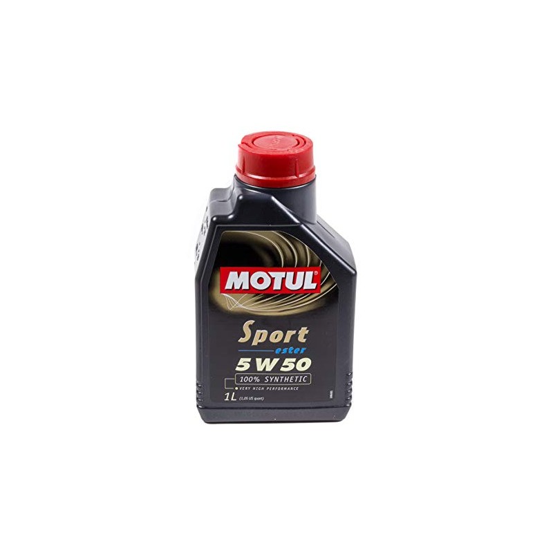 Motul 103048 Sport 5w50 1 Liter, 1 Large, 1 Pack,