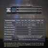 Brinyte E18 Rechargeable LED Flashlight Work Light with Magnetic Base