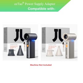 eeTao 5V USBC Charging Cable Compatible with JISULIFE Handheld Fan Ultra1 FA55 Portable Turbo Fan 9000mAh Battery DC5V Type C Power Supply Cord Adapter Charger