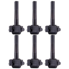 SCITOO Ignition Coil Coils Pack fits for Toyota Solara 3.0L 1999-2003 for Solara 2.4L 2002-2003 for Camry 3.0L/2.2L 1996-2001 for Lexus ES300 3.0L 1996-2001 UF155 5C1488 E588 set of 6