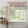 VHC Brands Annie Buffalo Portabella Brown Ruffled Check Farmhouse Kitchen