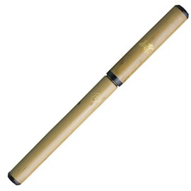 Akashiya AK3200MK-11 Natural Bamboo Brush Pen, Dog/Paulownia Box