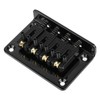 4 String Guitar Bridge Metal Enhanced Sound Stylish Electric Guitar