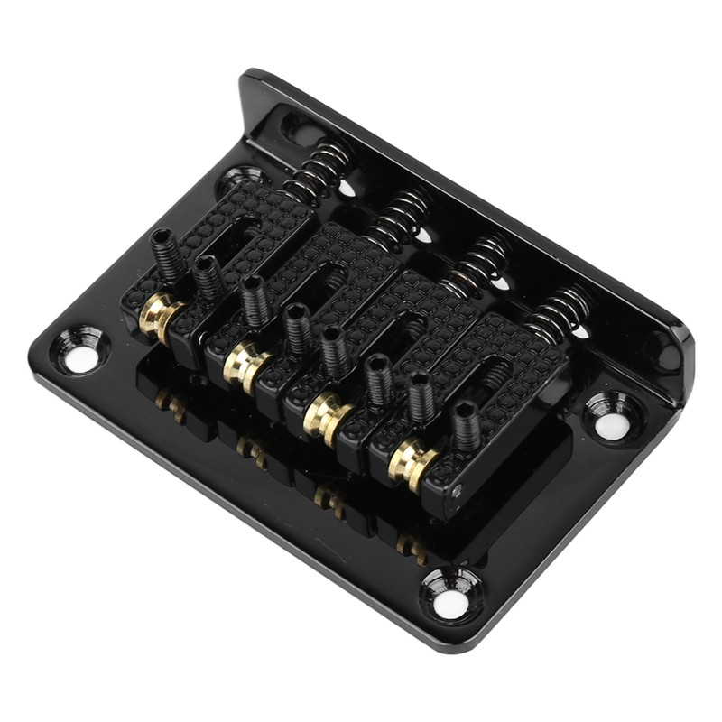 4 String Guitar Bridge Metal Enhanced Sound Stylish Electric Guitar