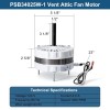 97009317 Attic Fan Motor Replace for Broan 69317, S97009317, 99080267,F0516
