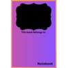 Notebook: Great Chalkboard Label design Notebook,120 Pages, Perfect for all