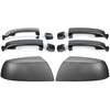 Kojem Door Handles & Mirror Covers Kit Compatible with 2011-2022