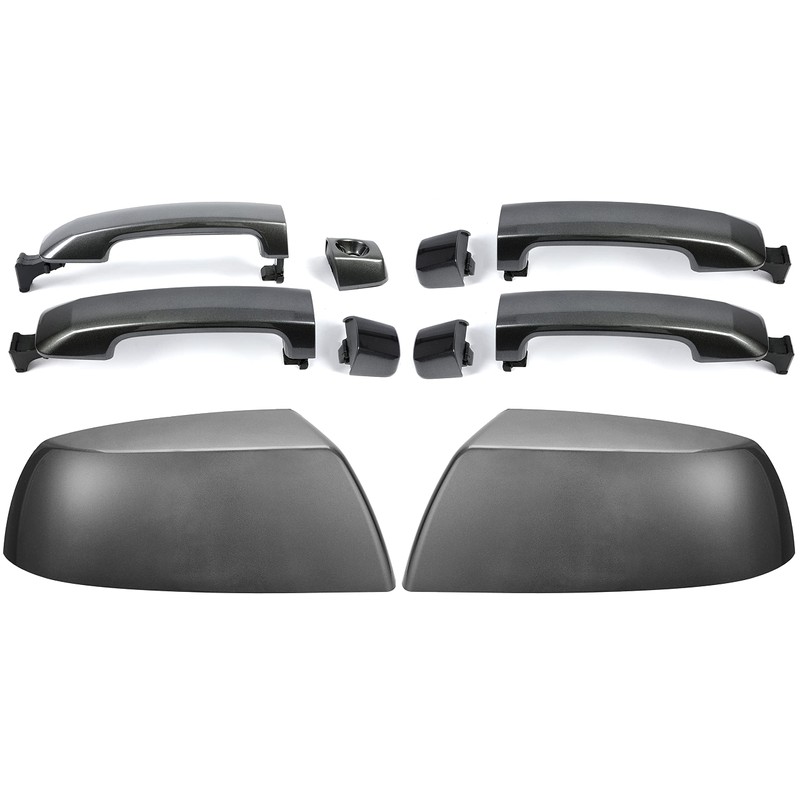 Kojem Door Handles & Mirror Covers Kit Compatible with 2011-2022