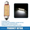 X AUTOHAUX LED Festoon Light White 41mm 211 212 33SMD
