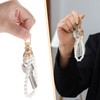 Mabor Pearl Keychain Wristlet Golden Pearl Key Chain Women Cute