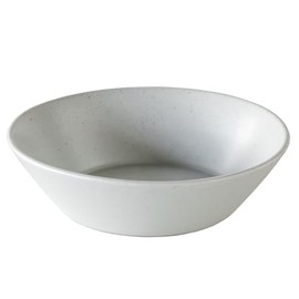 TAMAKI Kasane T-960004 Round Bowl, S, White, Diameter 5.5 x Height 1.6 inches (14 x 4 cm), Stacking, Storage, Stylish Dish