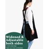 APRONNER Cozy Adjustable Cross Back Aprons for Women with Pockets