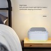 White Noise Machine 28 Sounds Portable Night Light Music Timing