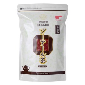 Tea Life Refreshing Pu'er Tea Bags for Pots, 90 Count