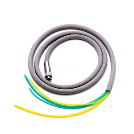 Dental Silicone Hose Air Turbine for Handpiece Tubing Tube Connector 2/4 holes (2 Holes)