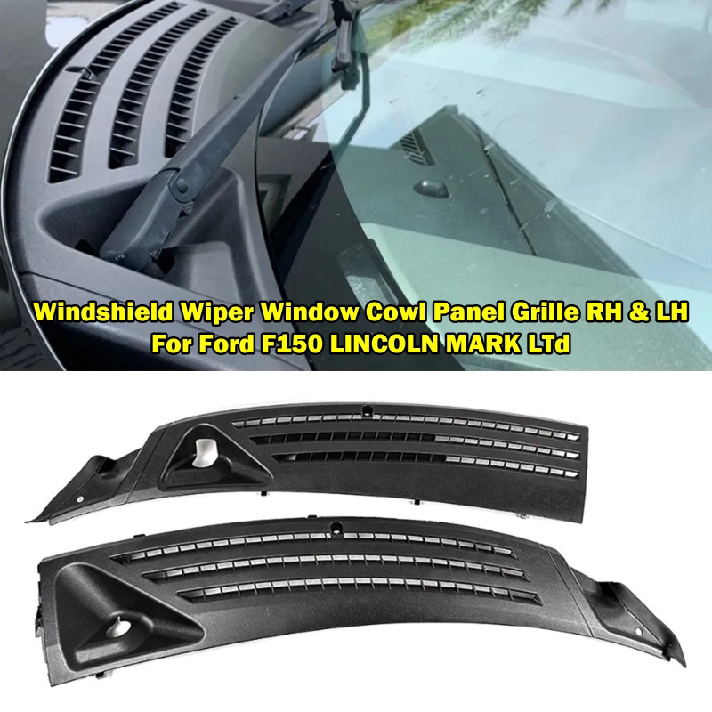 Windshield Wiper Window Cowl Panel Grille For Ford F150 LINCOLN