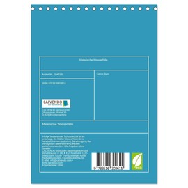 Picturesque Waterfalls (Desk Calendar 2026 DIN A5 High), CALVENDO Monthly Calendar: Intoxicating Waterfalls and Dreamlike Landscapes - AI Generated (CALVENDO Nature)