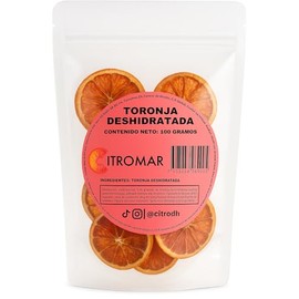 CITROMAR Toronja Deshidratada – Rodajas Naturales Ideal para Mixología, Cócteles, Postres y Repostería – 100 g