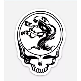 Tree House Brewing Co. Stealie Sticker Decal Craft Beer Can Brewery Black