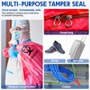 1000 Pcs Plastic Tamper Seals Fire Extinguisher Tags Security Tags