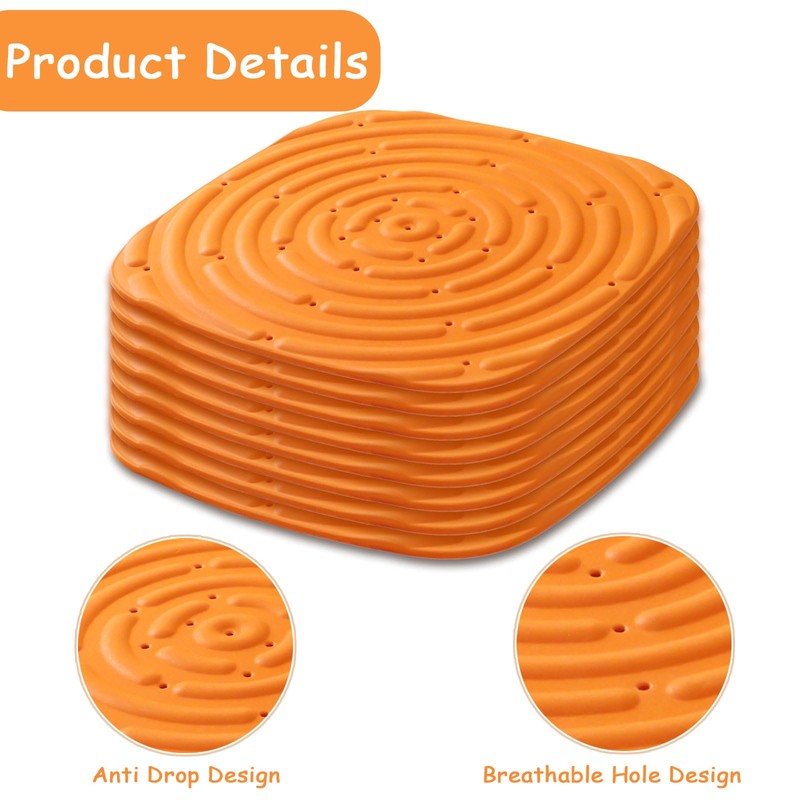 Pack of 8 Chicken Nesting Box Pads, Washable Nesting Pads