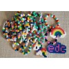 EDC Raver Kandi Kit! 20 Custom Worded Kandi & 3