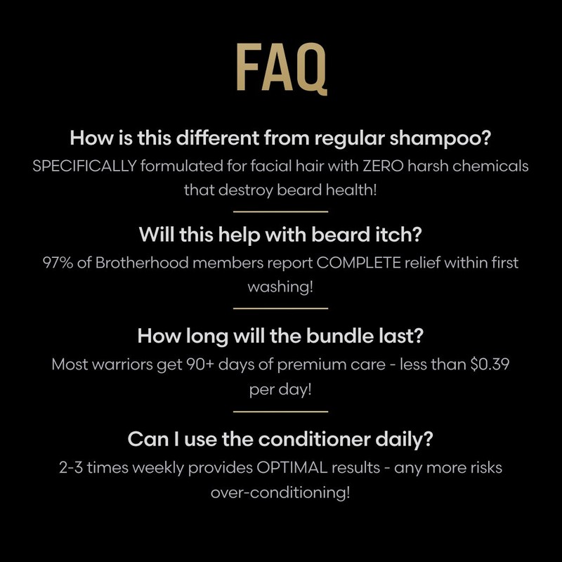 The Beard Struggle Radiance Beard Bundle Gold Collection, Valhalla's Gates