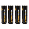 PowerDrive AA Alkaline Battery PD4AA 4-Pack Double A Batteries