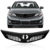 PIT66 Grille Front Upper Bumper Grille Guard Matte Mesh Front