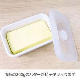 Fuji Enamel Butter Case, Enameled Container, 7.1 oz (200 g) N-200
