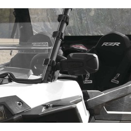 Seizmik UTV Mirror Mounts Compatible with Polaris RZR 900 and 1000 UTV Models | SXS Mirror Bracket | Set of 2