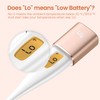 Bluetooth Smart Basal Thermometer with Backlight, Fertility Monitor and Period