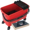 Rubi Tools Rubiclean Triple Wash Bucket Includes 1 Interchangeable Sponge