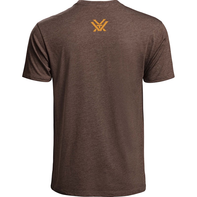 Vortex Optics Diamond Crest Shirts (Brown Heather, Large)