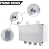 Junction Box Waterproof IP68, Surface-Mounted Junction Box, 2 in 3