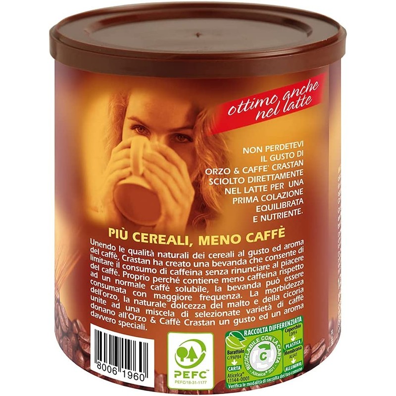Crastan Orzo & Caffe Instant "Solubile" 120g