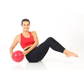 TOGU Unisex – Erwachsene Medinzinball Medizinball, Rot, 0,5 kg